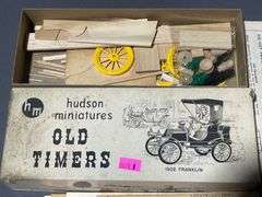 Hudson Miniatures 1902 Franklin Model Kit with Box and Instructions