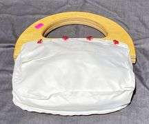 Handbag Form with Wood Handles & 4 Interchangeable Covers
