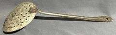 Two Long-Handled Metal Spoons, One Marked ‘Germany’, 13.5″ and 15″ Long