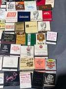 Matchbooks From Restaurants, Hotels, and Businesses Including: Zonkers Food & Cheer, King Edward Cigars, Stockade Fort Wayne Indiana & Lucky Steer family Restaurants