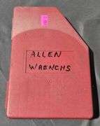 Allen T-Handle Hex Key Set with Additional L-Wrenchs in Case