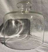 Glassware, Bottles, Basket, And Decorative Plate