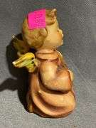 M.J. Hummel Figurine of Angel Playing Mandolin, 3” Tall