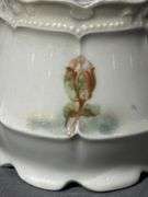 Porcelain Lily Biscuit/ Cracker Jar, 3.5″