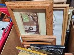 Picture Frames and Household Items with Brass Accents