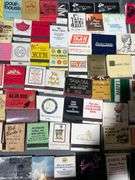 Matchbooks From Restaurants, Hotels, and Businesses Including: Zonkers Food & Cheer, King Edward Cigars, Stockade Fort Wayne Indiana & Lucky Steer family Restaurants