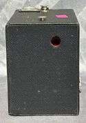 Eastman Kodak Box Camera with Geometric Front Panel Design