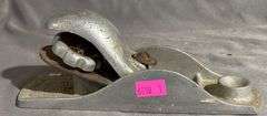 Foster Buffalo, NY Metal Block Plane with Adjustable Blade and Ergonomic Handle