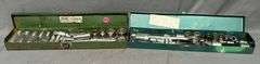 S-K Tools Metal Socket Wrench Sets with Cases