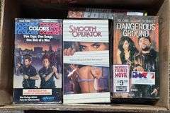 VHS Tapes, DVDs, and More