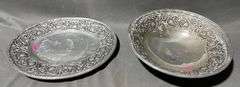 Oval Platters with Embossed Floral Motif by Wilton Products, 11″