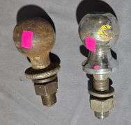 Two Tow Hitch Balls, Steel Construction, 1-7/8 Inch, 2000 LB Capacity, 2″