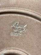 Russel Wright Steubenville Plates in Neutral Tones