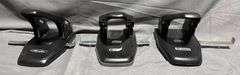 Office Equipment Lot Including Rolodex, Hole Punches, and Cables