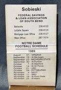 50 Notre Dame Football 1989 Matchbooks by Universal Match Corp. – South Bend, IN
