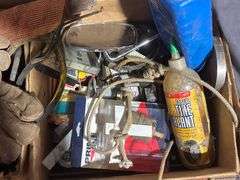 Mixed Tools, Automotive Items, and Books