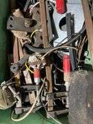 Hardware Components and Tools in Plastic Bins