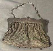 Four Evening Bags with Beaded, Mesh, and Metallic Designs
