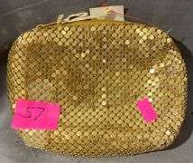Three Evening Bags Including Beaded, Floral, and Metallic Mesh Designs – 1 marked Zell