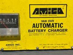 Amigo Solid State Automatic Battery Charger, 9”x5”x6”