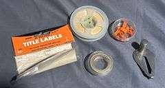 Knight Tape Accessory Kit with Magnetic Recording Tapes and Editing Tools