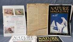 Nature Magazine Issues, 1920s, Including Wildlife and Scenic Cover Art