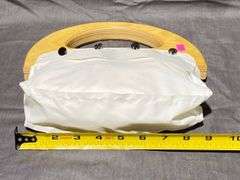 Handbag Form with Wood Handles & 6 Interchangeable Covers