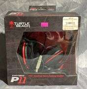 Turtle Beach Ear Force P11 PS3 Amplified Stereo Gaming Headset with Box and Accessories