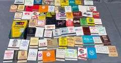 Matchbooks and Crayola Crayons Box Including Business Branding From: Robert Dalton for Warren County Sheriff, Hooters, Grandmas Country Store & The Halls Guesthouse Ft. Wayne, Indiana