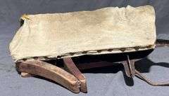 Manual Hand-Crank Seed Sower-Spreader with Canvas Bag