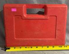 Electrical Soldering Gun Kit with Red Plastic Case