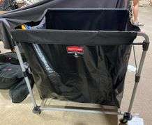 Rubbermaid Commercial Rolling Laundry Cart, 33”x33”