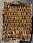 Three Handwoven Baskets in Varying Sizes and Styles