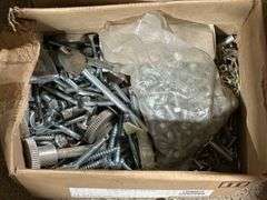 Hardware, Fasteners, and Tin Wastecan