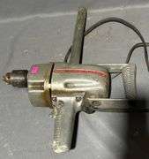 Power Kraft 1/2-Inch Electric Drill, Model TPC 9229A made by Montgomery Ward (minor damage to cord, see photos)