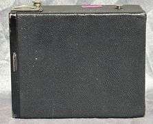 Eastman Kodak Box Camera with Geometric Front Panel Design