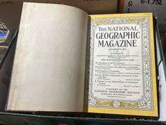 National Geographic Magazine Collection (1928-1950 Range), Timex Clock, Glove