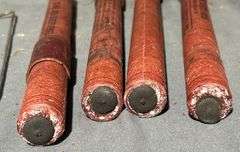 Flare Cartridges with Wire Stands and Red Tubular Cases