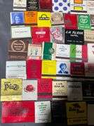 Matchbooks From Restaurants, Hotels, and Businesses Including: Zonkers Food & Cheer, King Edward Cigars, Stockade Fort Wayne Indiana & Lucky Steer family Restaurants