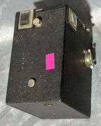 Eastman Kodak Box Camera with Geometric Front Panel Design