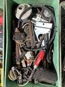 Hardware Components and Tools in Plastic Bins