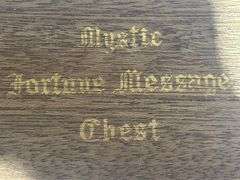 Mystic Fortune Message Chest With Miniature Scrolls and Selector Stick