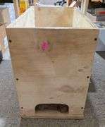 Wood Crate, Electronics, and Accessories 24.5″ x 11.5″ x 15″