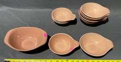 Russel Wright for Steubenville Brown Coral Bowls