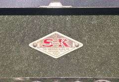 S-K Tools Socket Set and Drill Bits in Metal Cases