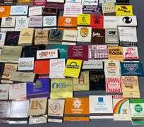 Matchbooks from Various Businesses and Locations Including: Smitty’s Restaurants, Hooters, Holiday Casino & Keystone Ranch