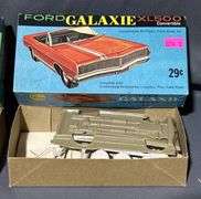 Palmer Plastics Plastic Model Kits: 49 Ford Tudor, Ford Galaxie XL500 Convertible, and Mustang Convertible, 1/32 Scale