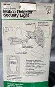 Outdoor Motion Detector Security Light by Woods, Model 23185