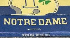 50 Notre Dame Football 1989 Matchbooks by Universal Match Corp. – South Bend, IN