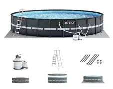 Intex
Ultra XTR 24ft. Round 52 in. Deep Soft Sided Above Ground Pool Set with Filter Pump comes in 2 boxes